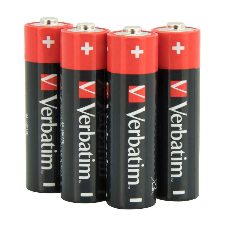 VERBATIM BATTERIE ALKALINE AA STILO BLISTER 10PZ